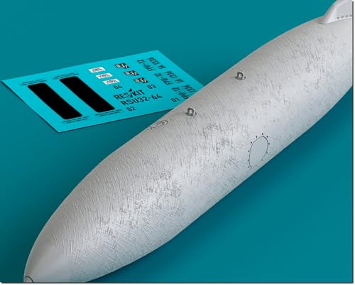 レスキット (Reskit) 1/32 F/A-18 E/F/G 480ガロン FPU-12/A 増槽 プラモデル用パーツ RSKU32-0064