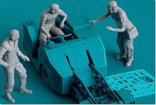 レスキット (Reskit) 1/32 MJ-1 爆弾ローダークルー 1 現用 3体入 3Dプリンター製キット RSKF32-0040