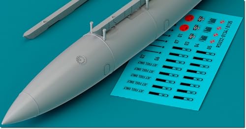 レスキット (Reskit) 1/32 OV-10 A/D 300ガロン AERO 1D増槽・中央パイロン (アメリカ海軍・海兵隊式) プラモデル用パーツ RSKU32-0134