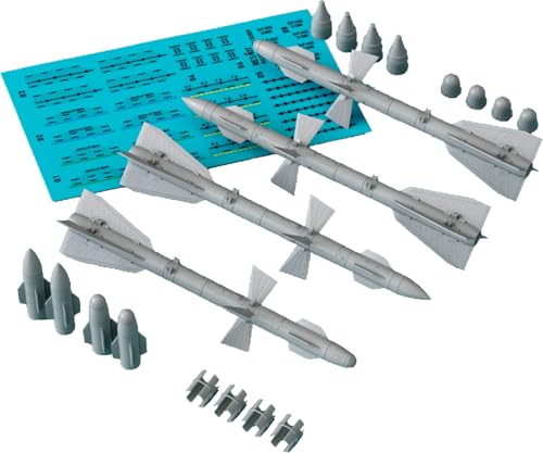 レスキット (Reskit) 1/32 R-27 R/T AA-10 アラモ レーダー誘導・赤外線誘導 空対空ミサイル 4個入 プラモデル用パーツ RSK32-0398