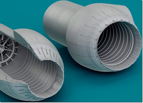 レスキット (Reskit) 1/32 F-14A アフターバーナー 開・閉状態 x 各1 (トランぺッター用) プラモデル用パーツ RSKU32-0162