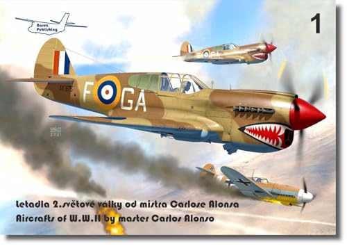ナレズ・パブリッシング(Narez Publishing) 第二次世界大戦 航空機ボックスアート by カルロス・アロンソ 模型資料本 NAR01