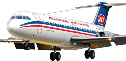 マーク1 1/144 イギリス BAC/ROMBAC 1-11-500 ロンドン・ヨーロピアン・エアウェイズ/バイエルン・ゲルマンエア/JAT ユーゴスラビア航空 プラモデル MKM144113