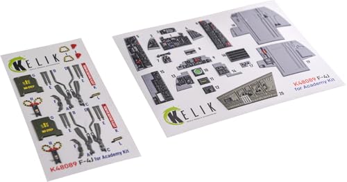 レスキット (Reskit) 1/48 マクドネル・エアクラフト F-4J ファントム2 内装3Dデカール (アカデミー用) プラモデル用デカール RSKK48089