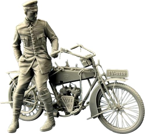 コッパーステートモデル 1/24 ヴェルナー・フォス (ヴァンダラー 軍用オートバイ用) レジンキット COPF24001
