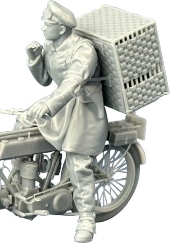 コッパーステートモデル 1/35 イギリス 伝令兵・伝書鳩籠 レジンキット COPF35060