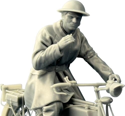 コッパーステートモデル 1/35 イギリス 伝令兵 休憩 レジンキット COPF35061