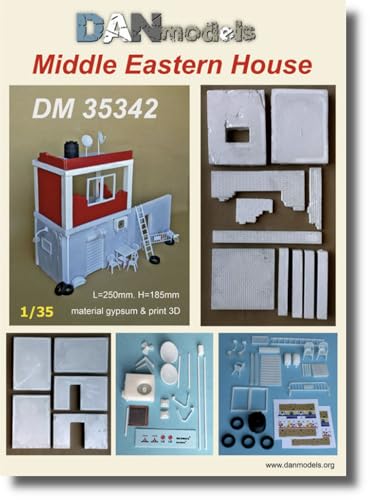 ダンモデルズ(Dan Models) 1/35 ジオラマ用 中東の住居 マルチマテリアルキット DAN35342