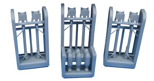 バラクーダスタジオ 1/48 シーフューリー RP-3 ロケット弾・ランチャーセット 6個入 プラモデル用パーツ BRAR48526