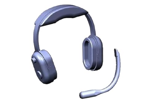 MHモデルズ 1/32 スポーツ航空機用 パイロットヘッドセット・マイク 5個入 プラモデル用パーツ MHZK32004