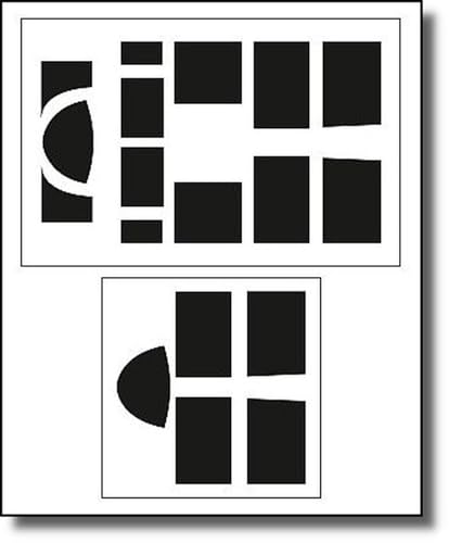 MHモデルズ 1/72 ズリン Z-13 塗装マスクシール (RSモデル用) プラモデル用マスキングシール MHZX72114