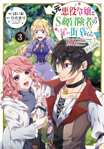 元悪役令嬢とS級冒険者のほのぼの街暮らし〜不遇なキャラに転生してたけど、理想の美女になれたからプラマイゼロだよね〜@COMIC 3巻 表紙