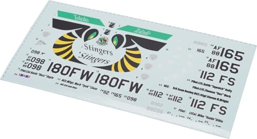 ファブスケール 1/72 アメリカ F-16CM/DM ファイティングファルコン ブロック42 第180戦闘航空団 スティンガーズ 2015年 プラモデル用デカール FABD72015