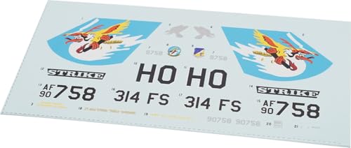 ファブスケール 1/48 アメリカ F-16CM ファイティングファルコン ブロック42 第314戦闘飛行隊 ホロマン空軍基地 2023年 プラモデル用デカール FABD48018