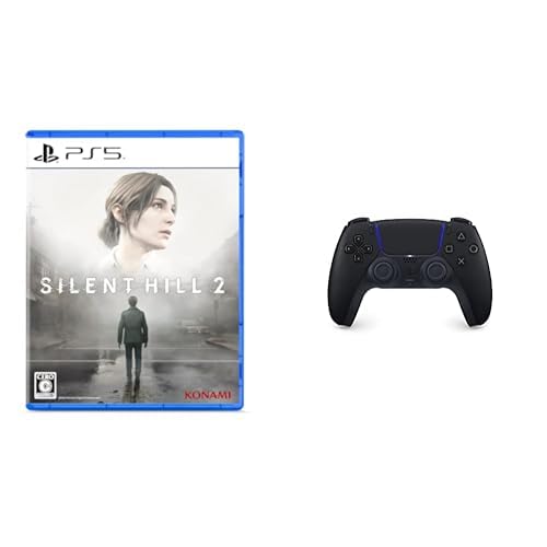 DualSense ワイヤレスコントローラー ミッドナイト ブラック (CFI-ZCT1J01) + SILENT HILL 2(サイレントヒル2) セット