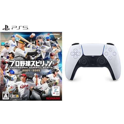 DualSense ワイヤレスコントローラー (CFI-ZCT1J) + プロ野球スピリッツ2024-2025 セット