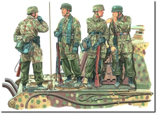 プラッツ ドラゴン 1/35 WW2 第3降下猟兵師団 アルデンヌ1944 パート2 プラモデル DR6143 (人)