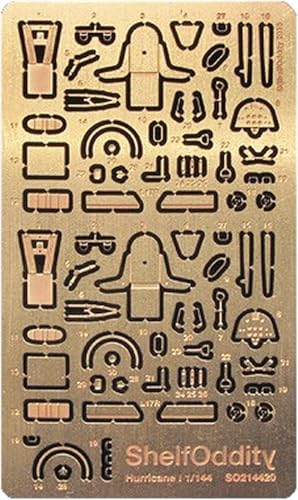 シェルフオディティー(Shelf Oddity) 1/144 ホーカー ハリケーン Mk.1 エッチングパーツ 2機分入 (スウィート用) プラモデル用パーツ PSO2144020