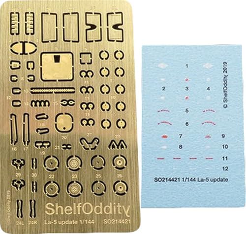 シェルフオディティー(Shelf Oddity) 1/144 ラヴォーチキン La-5 エッチングパーツ・データステンシルデカールセット (KPモデル用) プラモデル用パーツ PSO2144021