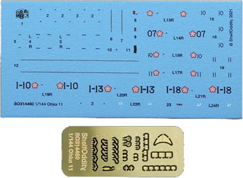 シェルフオディティー(Shelf Oddity) 1/144 桜花 11型 デカール・エッチングパーツセット プラモデル用デカール PSO3144060