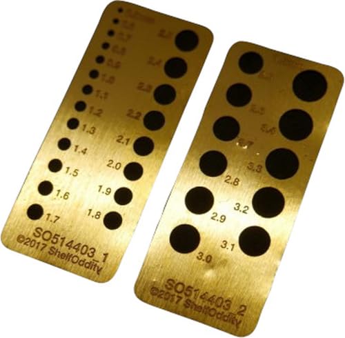 シェルフオディティー(Shelf Oddity) 円テンプレート 直径0.5～3.5mm プラモデル用パーツ PSO5144003