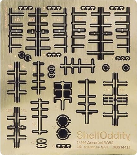 シェルフオディティー(Shelf Oddity) 1/144 日本海軍機アンテナ Vol.1 エッチングパーツ プラモデル用パーツ PSO5144015
