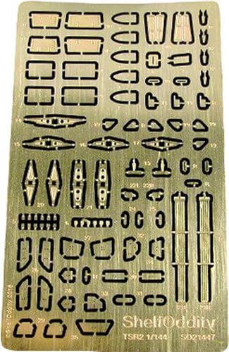 シェルフオディティー(Shelf Oddity) 1/144 BAC TSR-2 エッチングパーツ (ピットロード・グレートウォールホビー用) プラモデル用パーツ PSO2144007