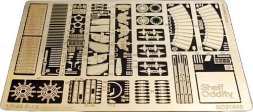 シェルフオディティー(Shelf Oddity) 1/144 マクドネル・ダグラス F-15A/C/E イーグル エッチングパーツ (レベル用) プラモデル用パーツ PSO2144006