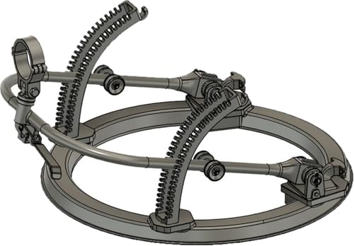 プラスモデル(PLUS MODEL) 1/35 イギリス ルイス機関銃用 旋回銃座 (軍用車両用) プラモデル用パーツ PLMDP3055