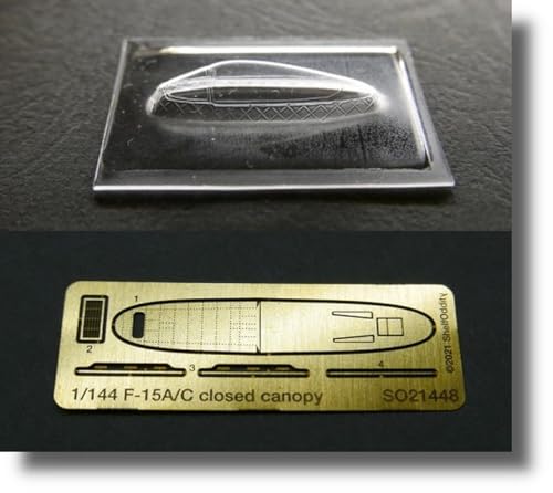 シェルフオディティー(Shelf Oddity) 1/144 マクドネル・ダグラス F-15A/C イーグル バキュームキャノピー・エッチングパーツセット 2個入 (レベル用) プラモデル用パーツ PSO2144008