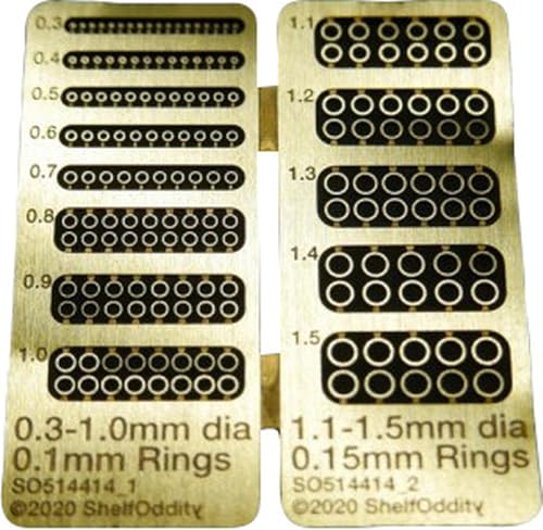 シェルフオディティー(Shelf Oddity) リング エッチングパーツ 直径0.3mm～1.5mm プラモデル用パーツ PSO5144014