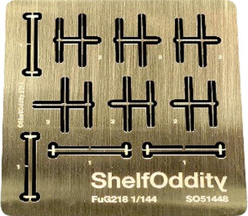 シェルフオディティー(Shelf Oddity) 1/144 FuG218 アンテナ エッチングパーツ プラモデル用パーツ PSO5144008