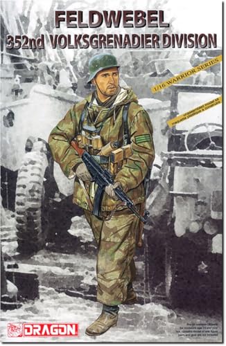 プラッツ ドラゴン 1/16 WW2 ドイツ 第352国民擲弾兵師団 軍曹 プラモデル DR1629 (人)