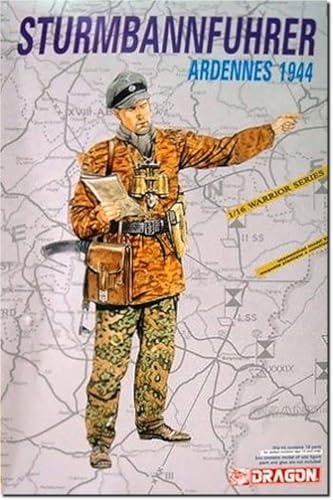 プラッツ ドラゴン 1/16 WW2 ドイツ 武装親衛隊 少佐 アルデンヌ 1944 プラモデル DR1602 (人)