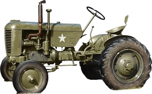 サンダーモデル(Thunder model) 1/72 アメリカ ケース社 軍用・民間トラクター 2セット VAI・整地圧縮ローラー付属 プラモデル 組立キット TB72001