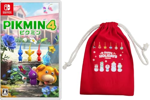 Pikmin 4(ピクミン 4) -Switch 【Amazon.co.jp限定特典】ホリデーギフト巾着 同梱