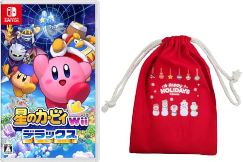星のカービィ Wii デラックス -Switch 【Amazon.co.jp限定特典】ホリデーギフト巾着 同梱