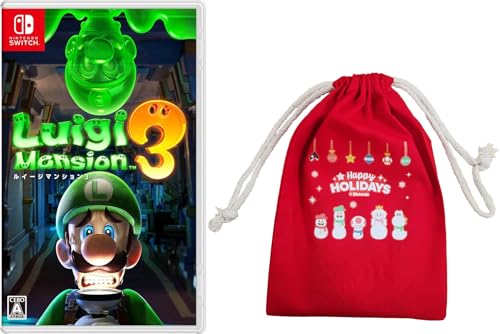ルイージマンション３ -Switch 【Amazon.co.jp限定特典】ホリデーギフト巾着 同梱