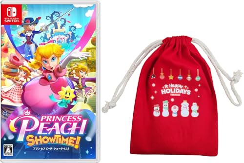 プリンセスピーチ Showtime! -Switch 【Amazon.co.jp限定特典】ホリデーギフト巾着 同梱