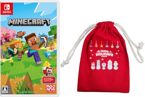 Minecraft (マインクラフト) &ndash; Switch 【Amazon.co.jp限定特典】ホリデーギフト巾着 同梱