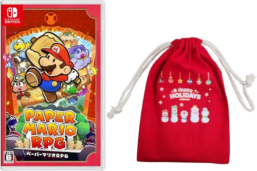 ペーパーマリオRPG &ndash; Switch 【Amazon.co.jp限定特典】ホリデーギフト巾着 同梱