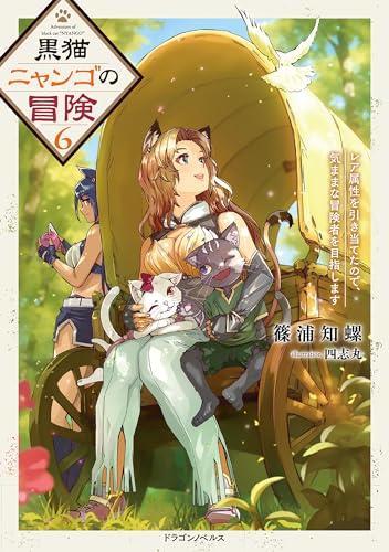 黒猫ニャンゴの冒険6　レア属性を引き当てたので、気ままな冒険者を目指します (ドラゴンノベルス)