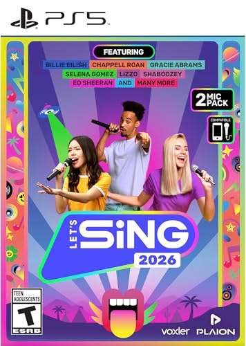 Lets Sing 2026 + 2 Mics (輸入版:北米) – PS5