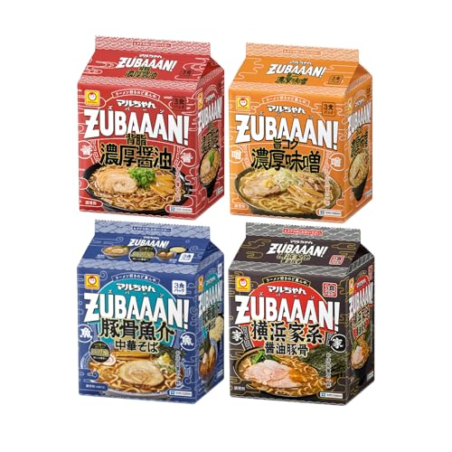 マルちゃん ZUBAAAN！ 3食 4種セット