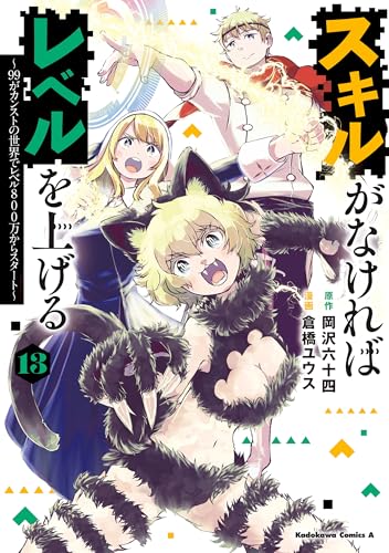 スキルがなければレベルを上げる～99がカンストの世界でレベル800万からスタート～ 13巻 表紙