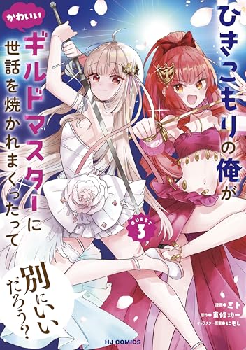 ひきこもりの俺がかわいいギルドマスターに世話を焼かれまくったって別にいいだろう？ 3巻 表紙