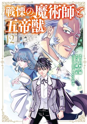戦慄の魔術師と五帝獣 12巻 表紙