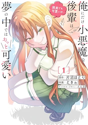 俺にだけ小悪魔な後輩は現実でも可愛いが、夢の中ではもっと可愛い 1巻 表紙