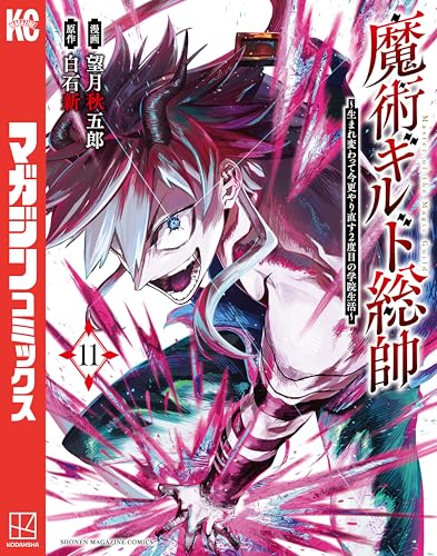 魔術ギルド総帥〜生まれ変わって今更やり直す2度目の学院生活〜 11巻 表紙
