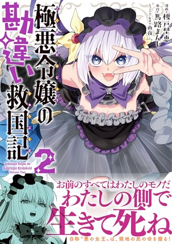 極悪令嬢の勘違い救国記 2巻 表紙